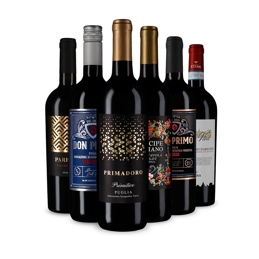 Vinuri roșii italiene de care să te îndrăgostești în pachetul de descoperire