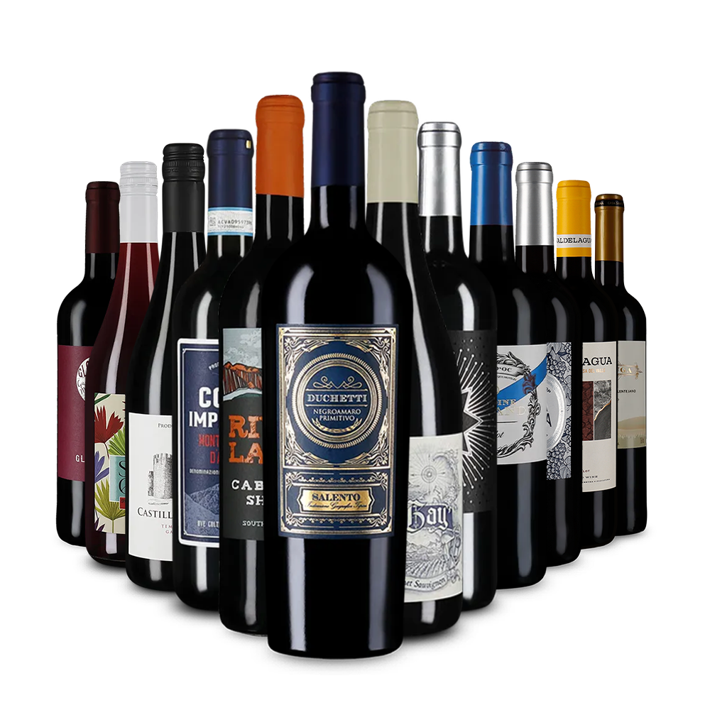 Pachetul cunoscătorului cu recomandări de vin roșu