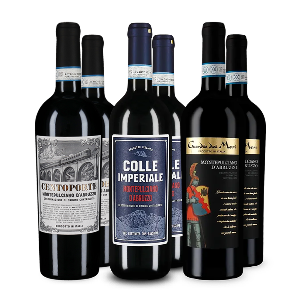 Montepulciano d'Abruzzo în pachet de degustare