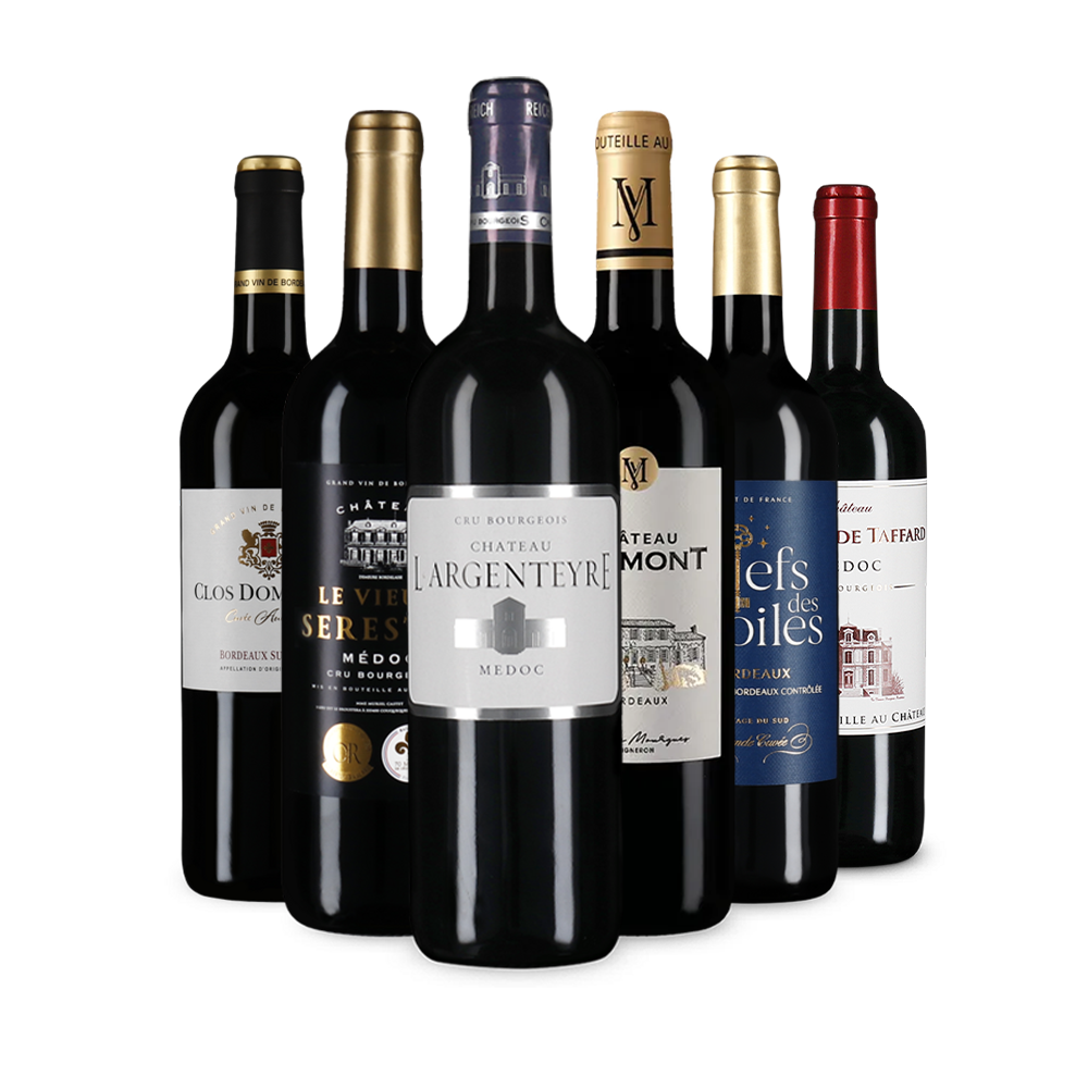 Vinuri roșii de top din Bordeaux – Gold