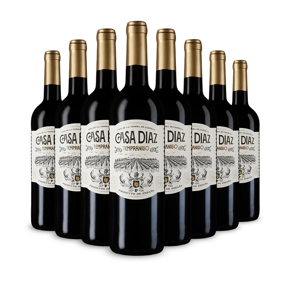 8 sticle Tempranillo 2023 – Gold