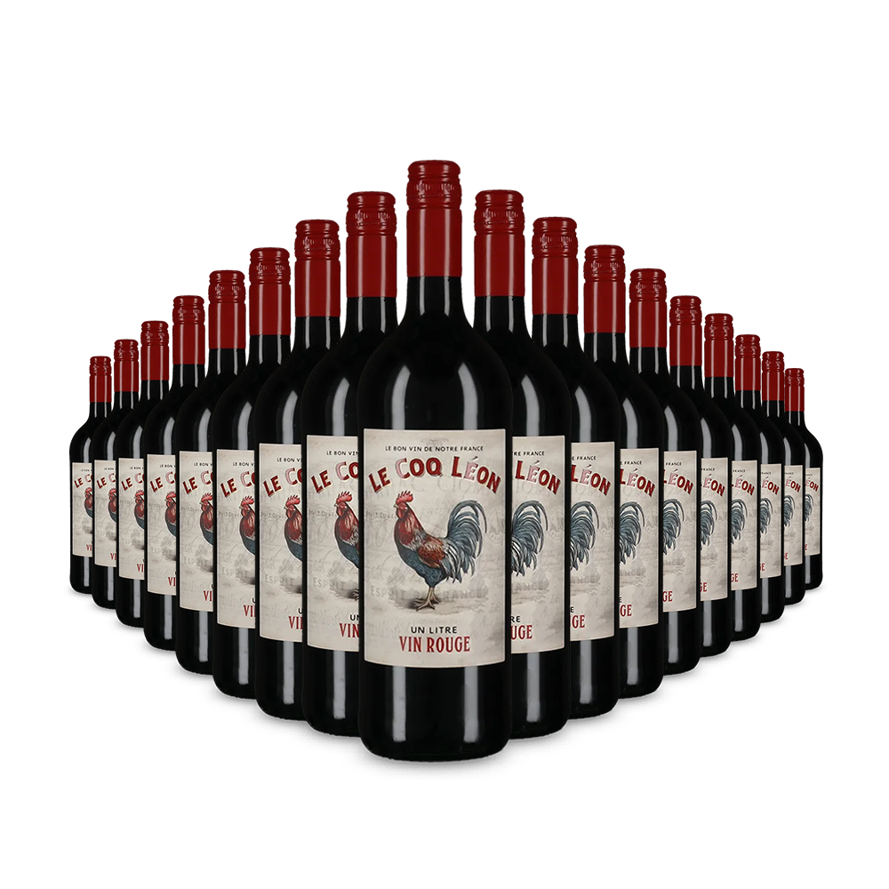 18 sticle Un Litre Vin Rouge – Gold