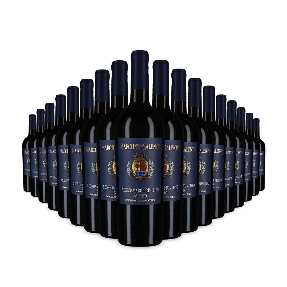 18 sticle Negroamaro Primitivo 2024 – Gold