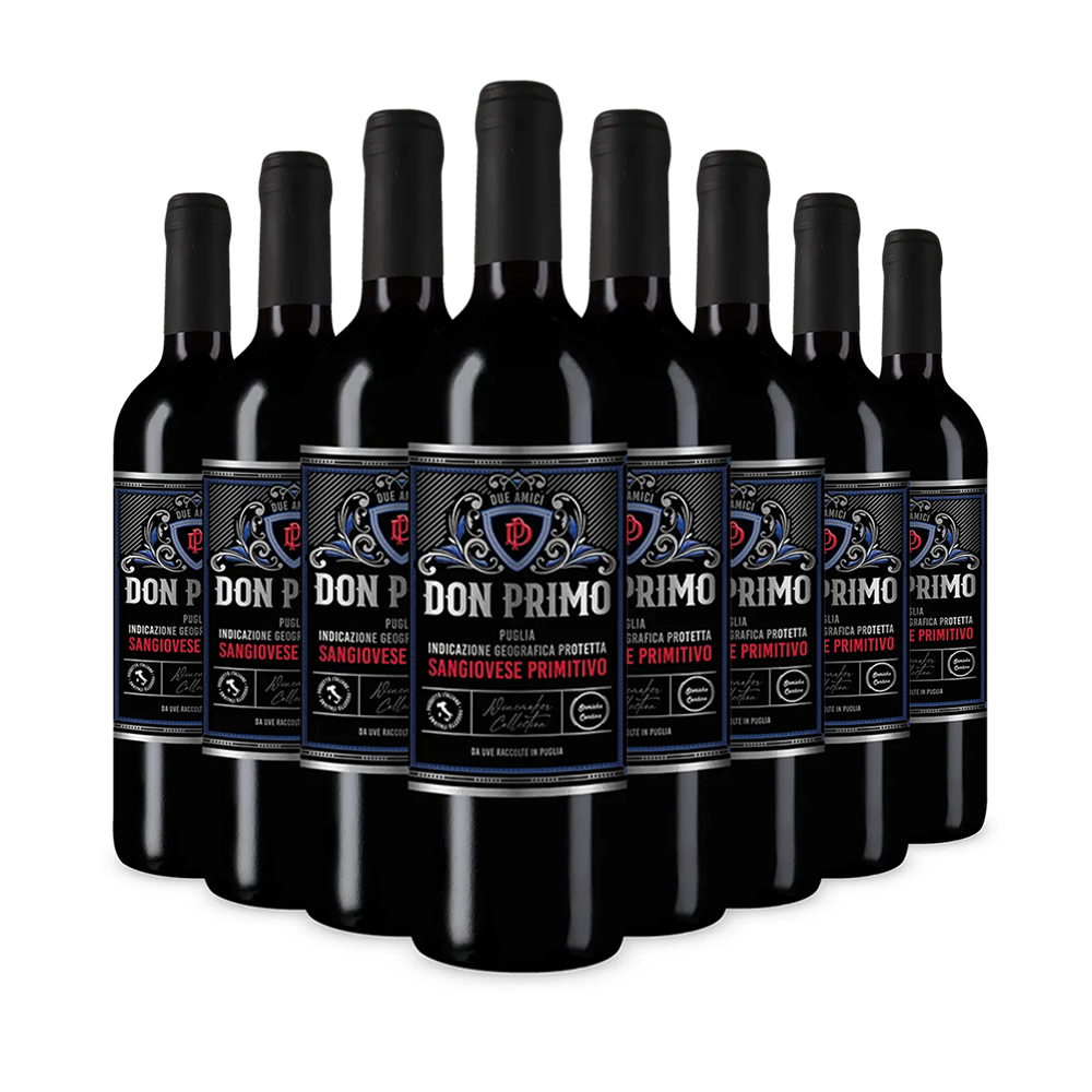 8 sticle Sangiovese Primitivo 2024 – Gold