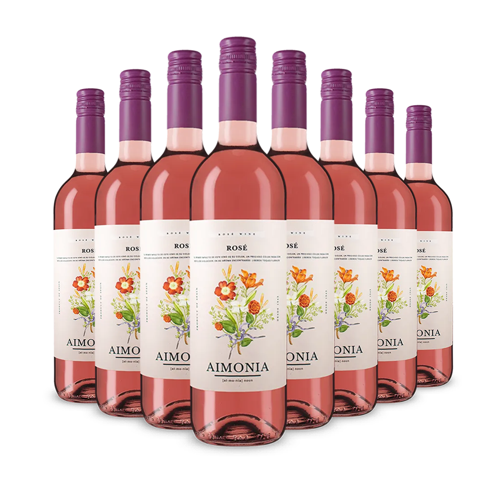8 sticle Aimonia Rosé 2024 – Gold