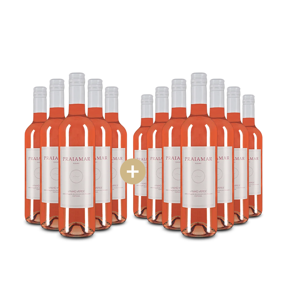 5+7 sticle Vinho Verde Rosé – Gold