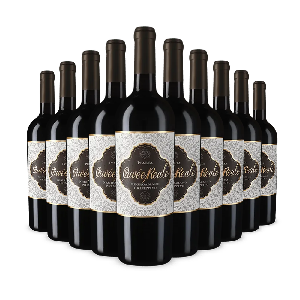 10 sticle Cuvée Reale Negroamaro Primitivo 2024 – Gold