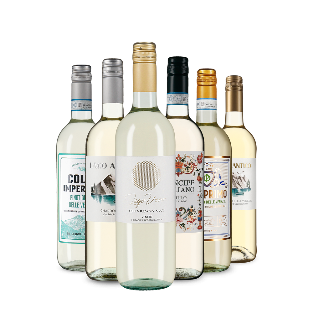 Vinuri albe italiene: pachet de degustare