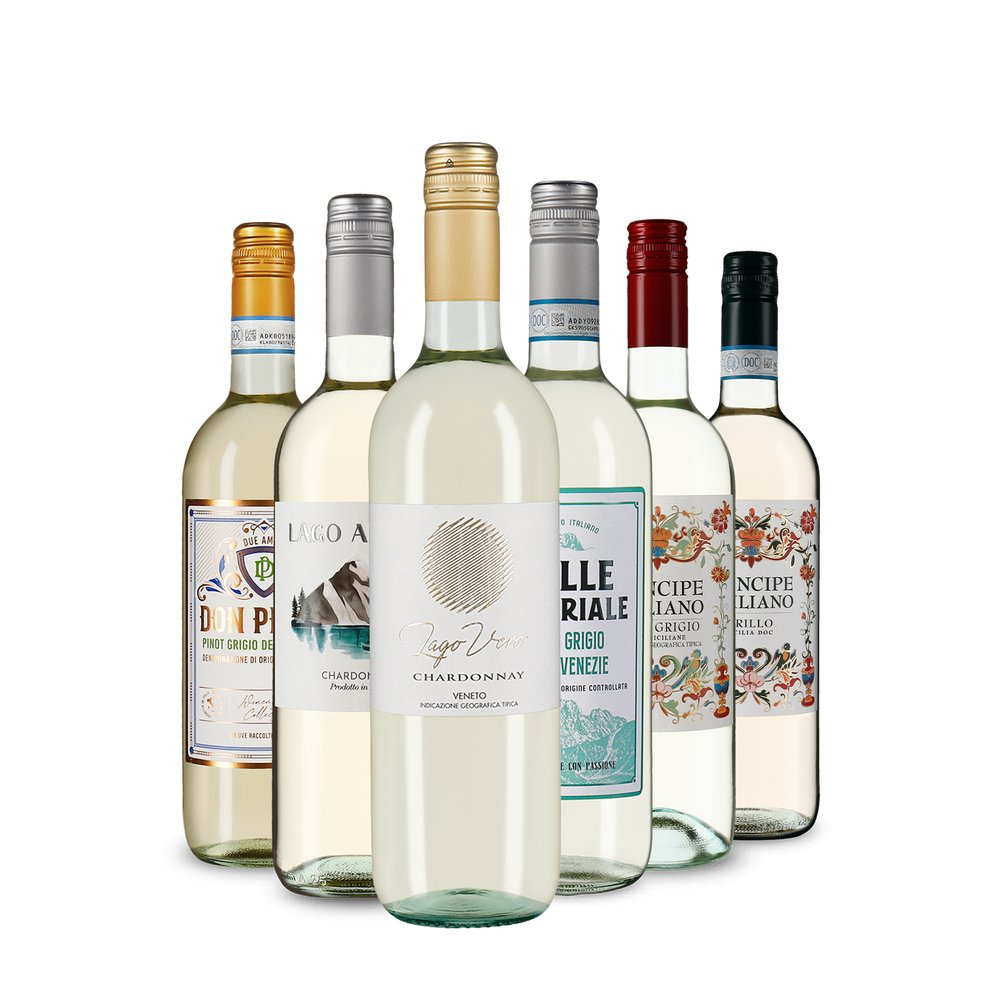 Vinuri albe italiene: pachet de degustare