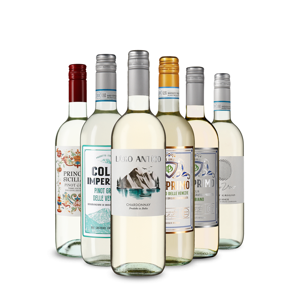 Vinuri albe italiene: pachet de degustare