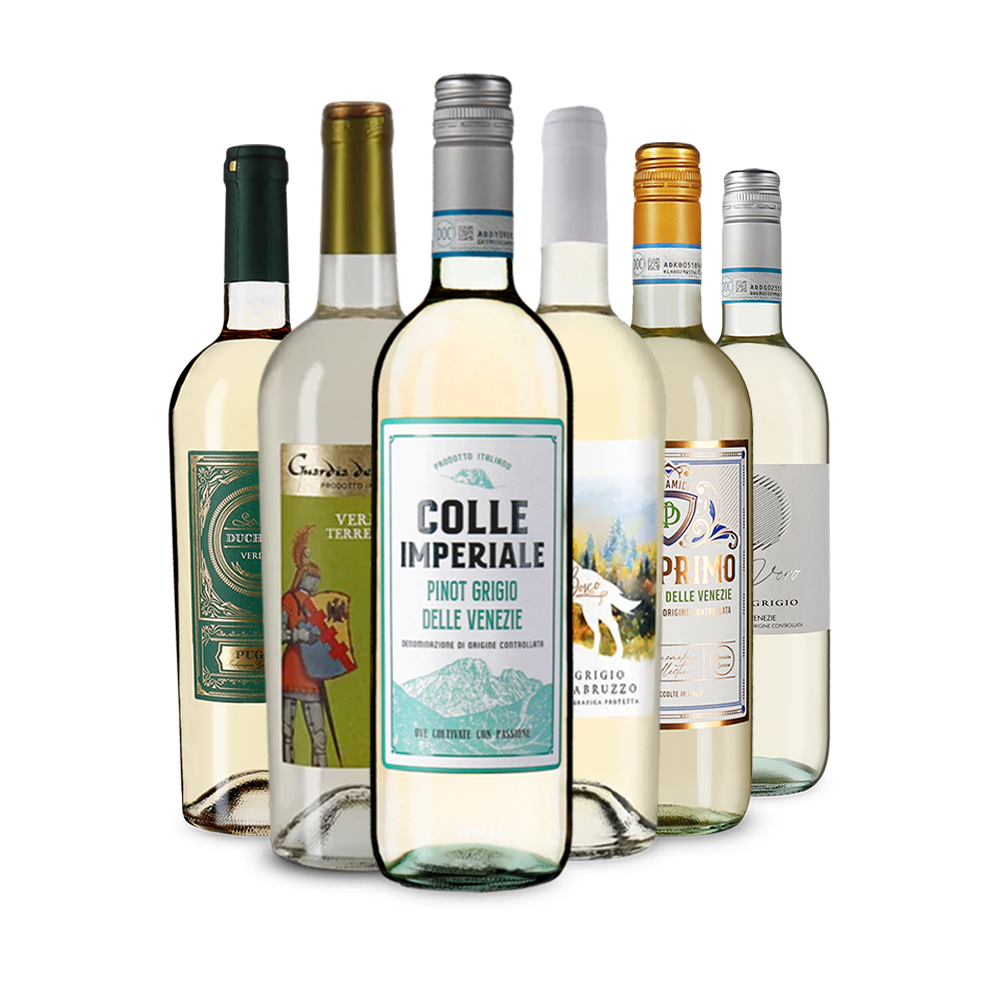 Vinuri albe italiene: pachet de degustare