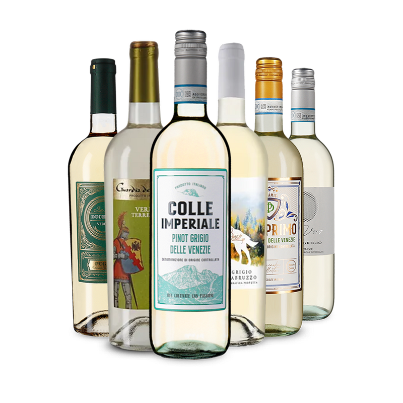 Vinuri albe italiene: pachet de degustare