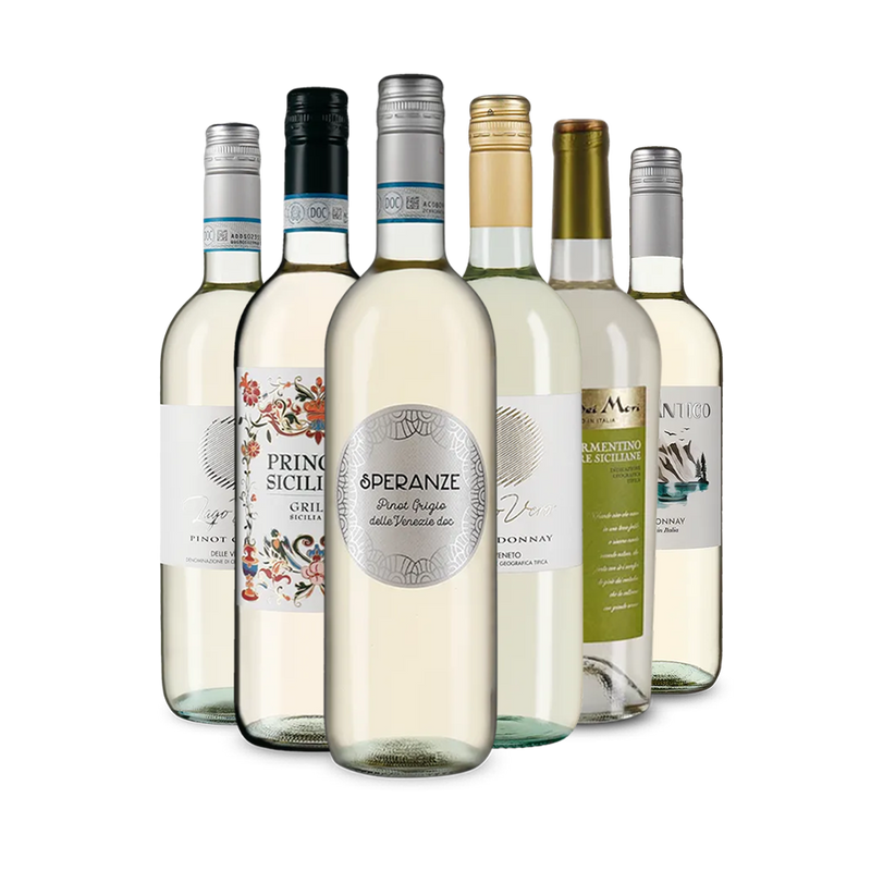 Vinuri albe italiene: pachet de degustare