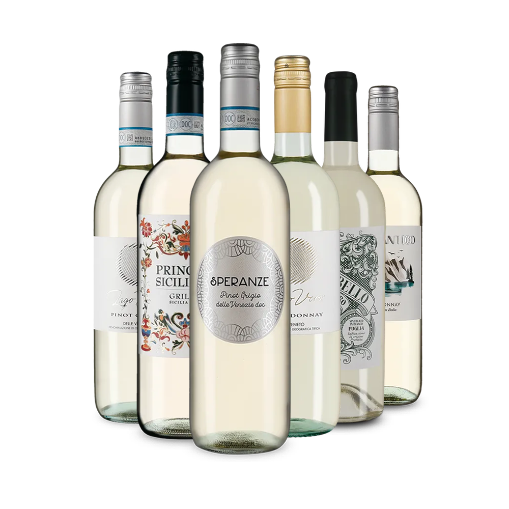 Vinuri albe italiene: pachet de degustare