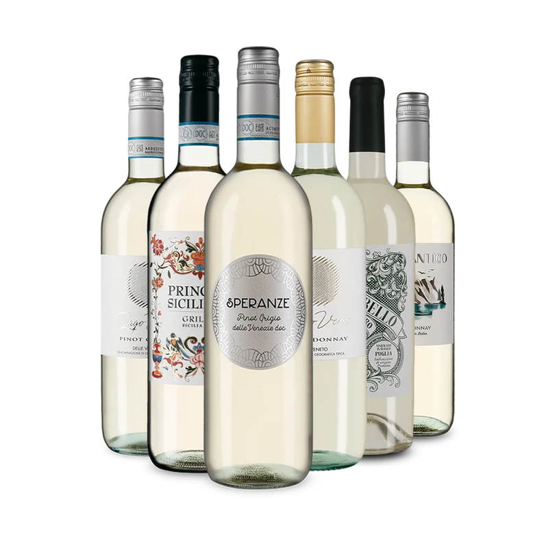 Vinuri albe italiene: pachet de degustare – Gold
