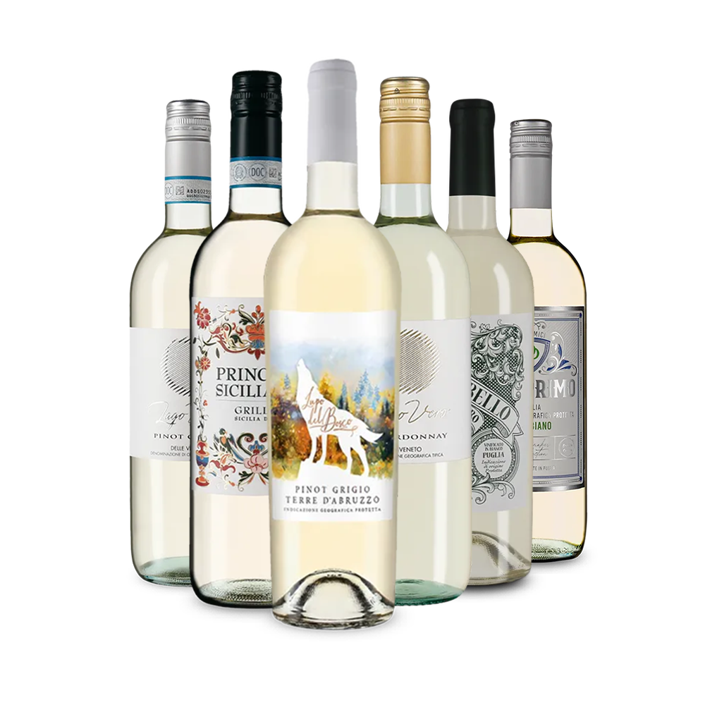 Vinuri albe italiene: pachet de degustare – Gold