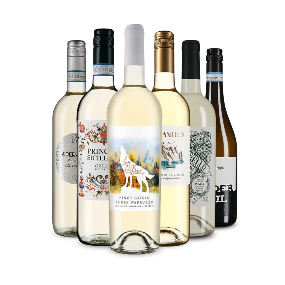 Vinuri albe italiene: pachet de degustare – Gold