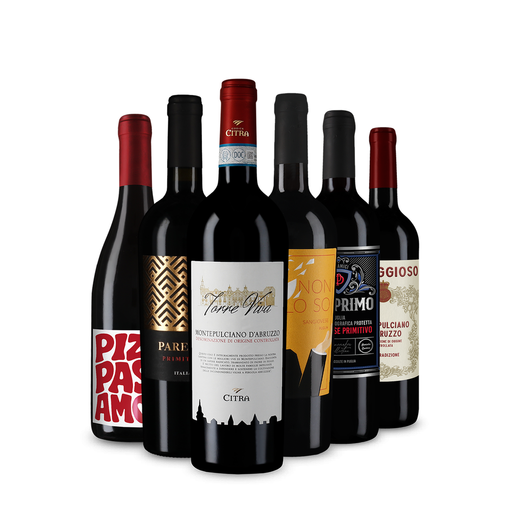 Vinuri roșii italiene de care să te îndrăgostești în pachetul de descoperire