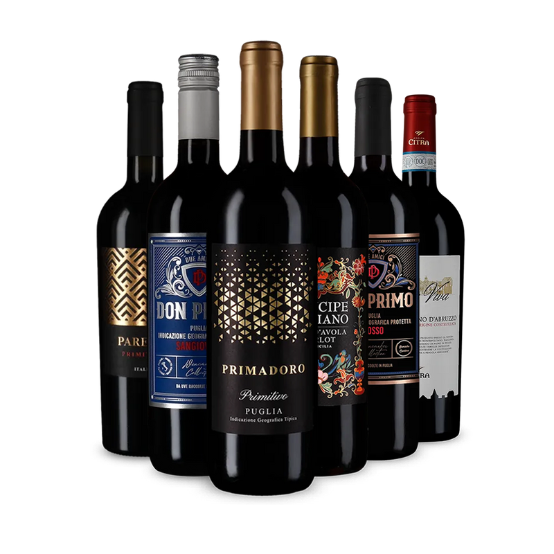 Vinuri roșii italiene de care să te îndrăgostești în pachetul de descoperire