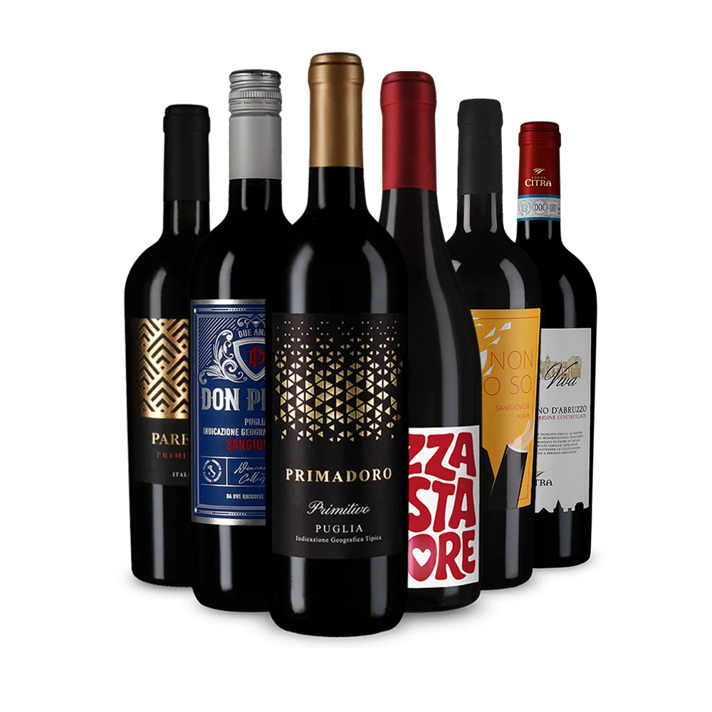 Vinuri roșii italiene de care să te îndrăgostești în pachetul de descoperire