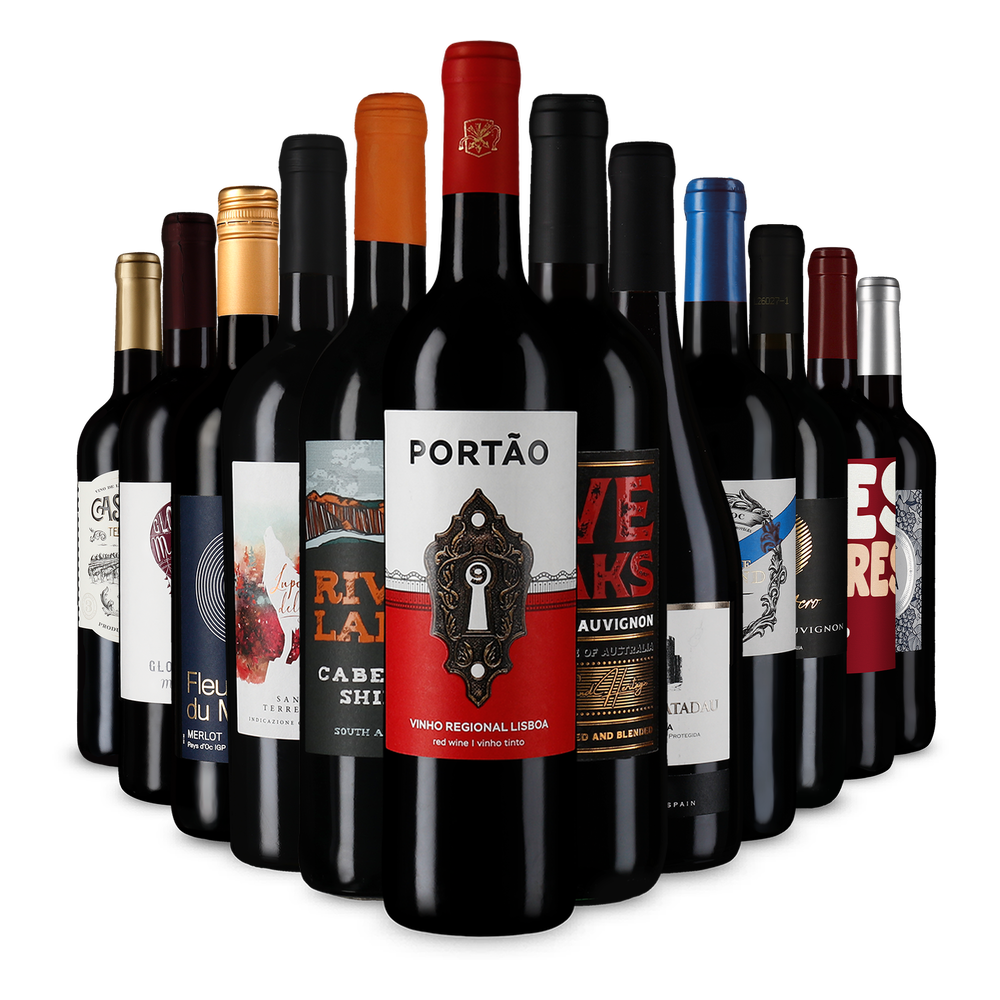 Pachetul cunoscătorului cu recomandări de vin roșu