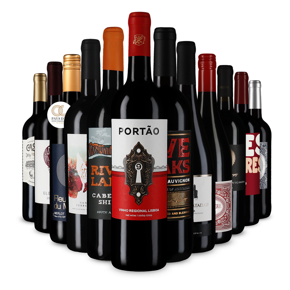 Pachetul cunoscătorului cu recomandări de vin roșu