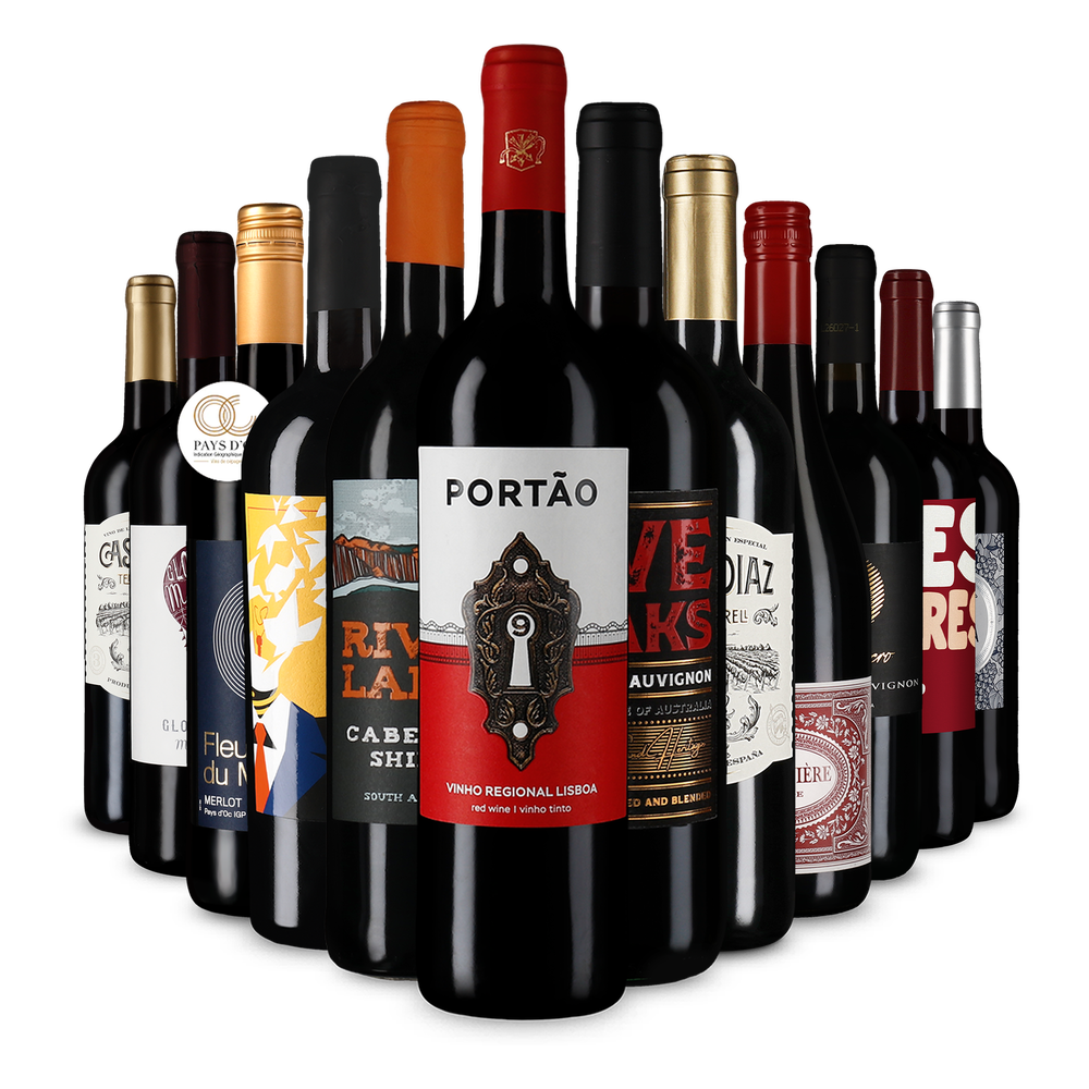 Pachetul cunoscătorului cu recomandări de vin roșu
