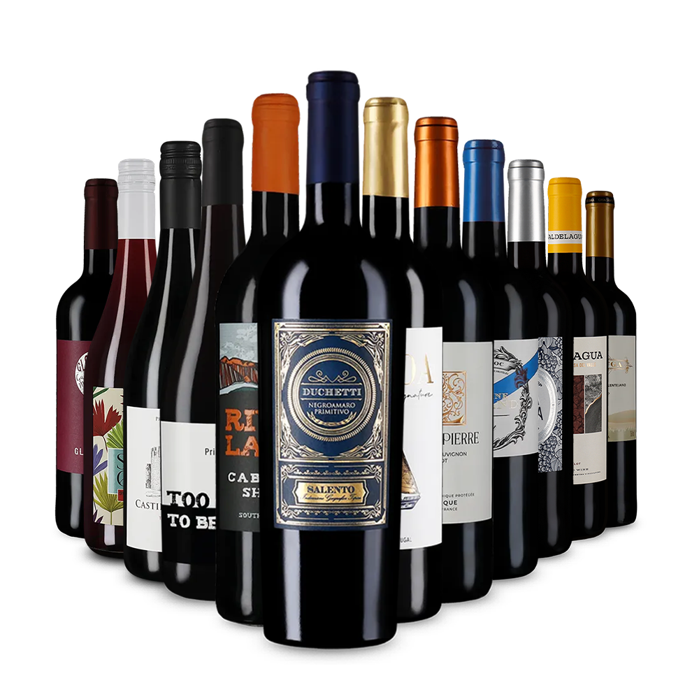 Pachetul cunoscătorului cu recomandări de vin roșu