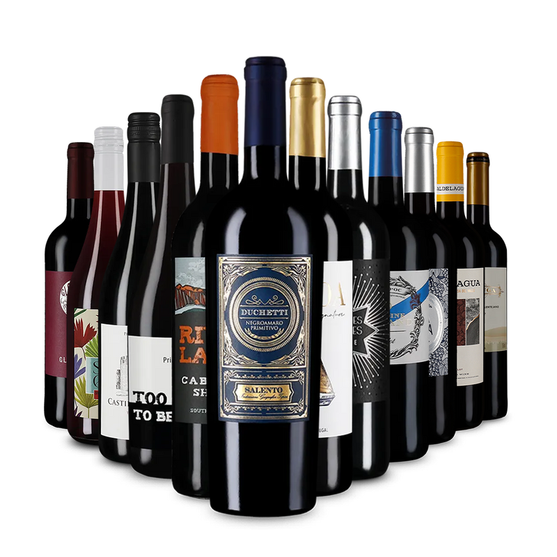 Pachetul cunoscătorului cu recomandări de vin roșu