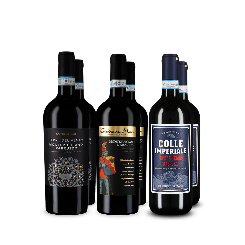 Montepulciano d'Abruzzo în pachet de degustare
