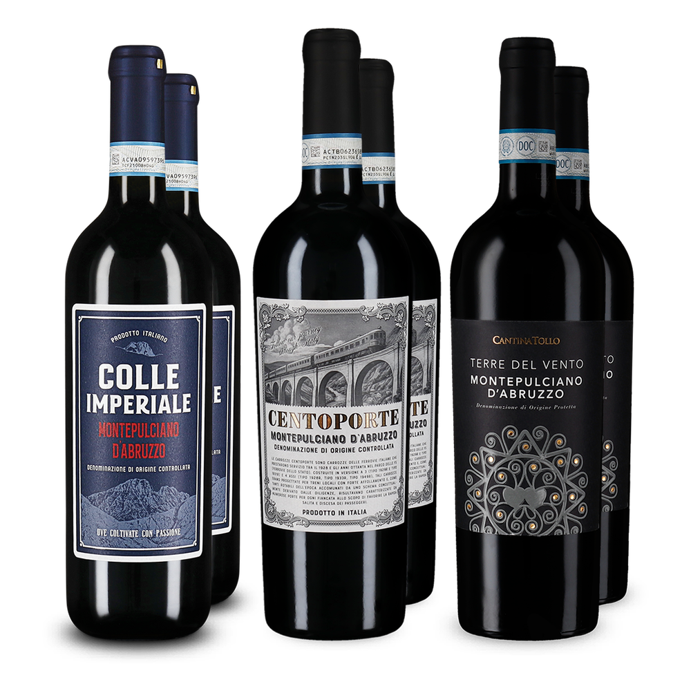 Montepulciano d'Abruzzo în pachet de degustare
