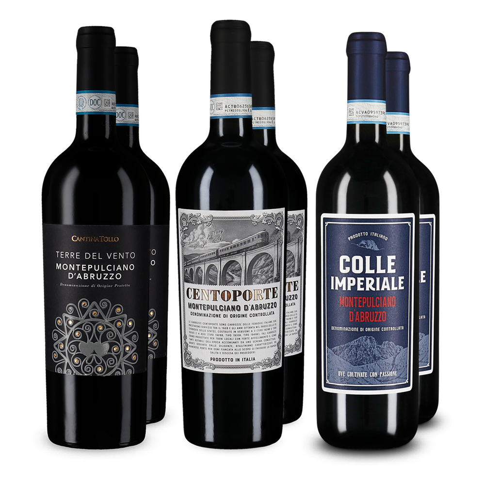 Montepulciano d'Abruzzo în pachet de degustare
