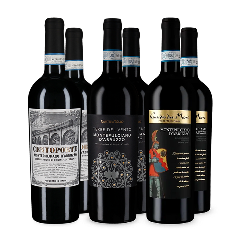 Montepulciano d'Abruzzo în pachet de degustare – Gold