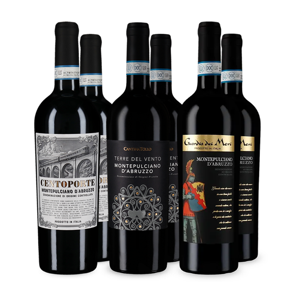 Montepulciano d'Abruzzo în pachet de degustare