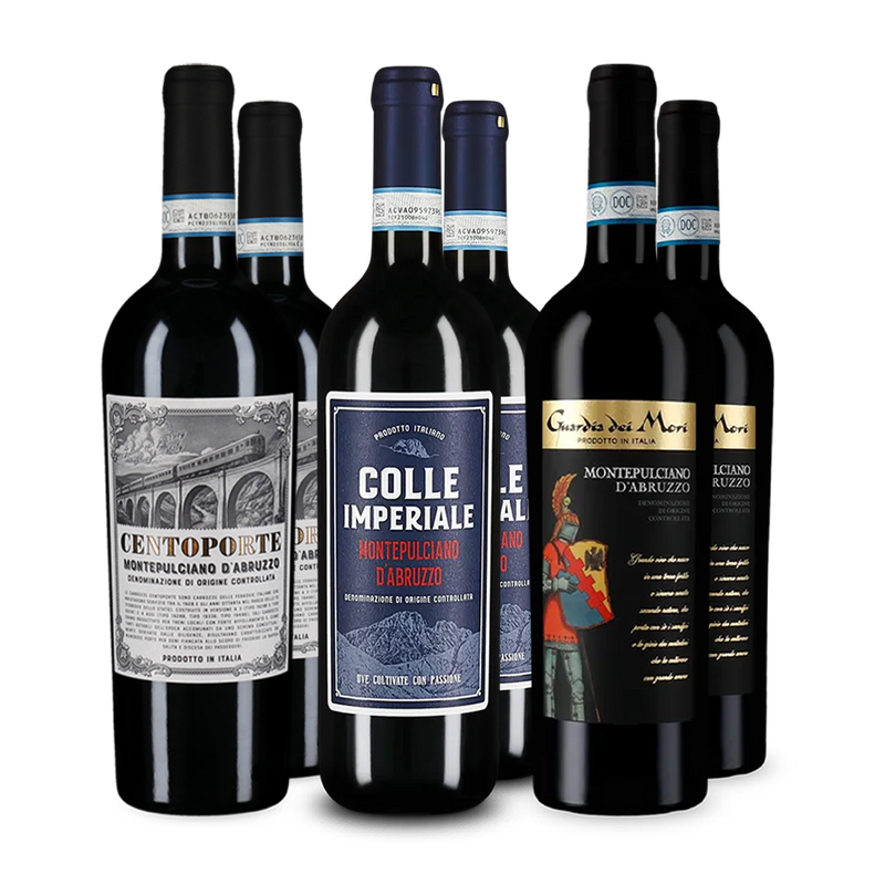Montepulciano d'Abruzzo în pachet de degustare