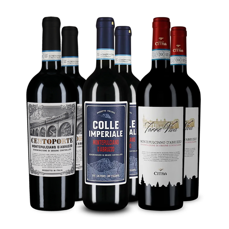 Montepulciano d'Abruzzo în pachet de degustare