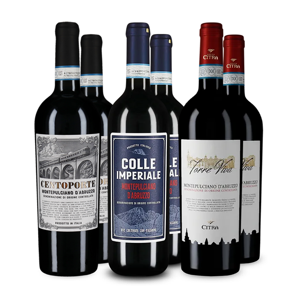 Montepulciano d'Abruzzo în pachet de degustare