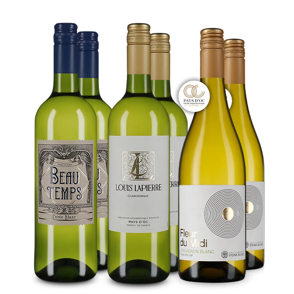 Franța: Vin alb - pachet de descoperire