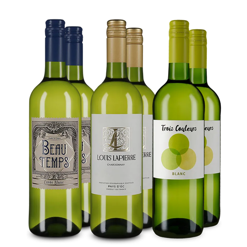 Franța: Vin alb - pachet de descoperire – Gold