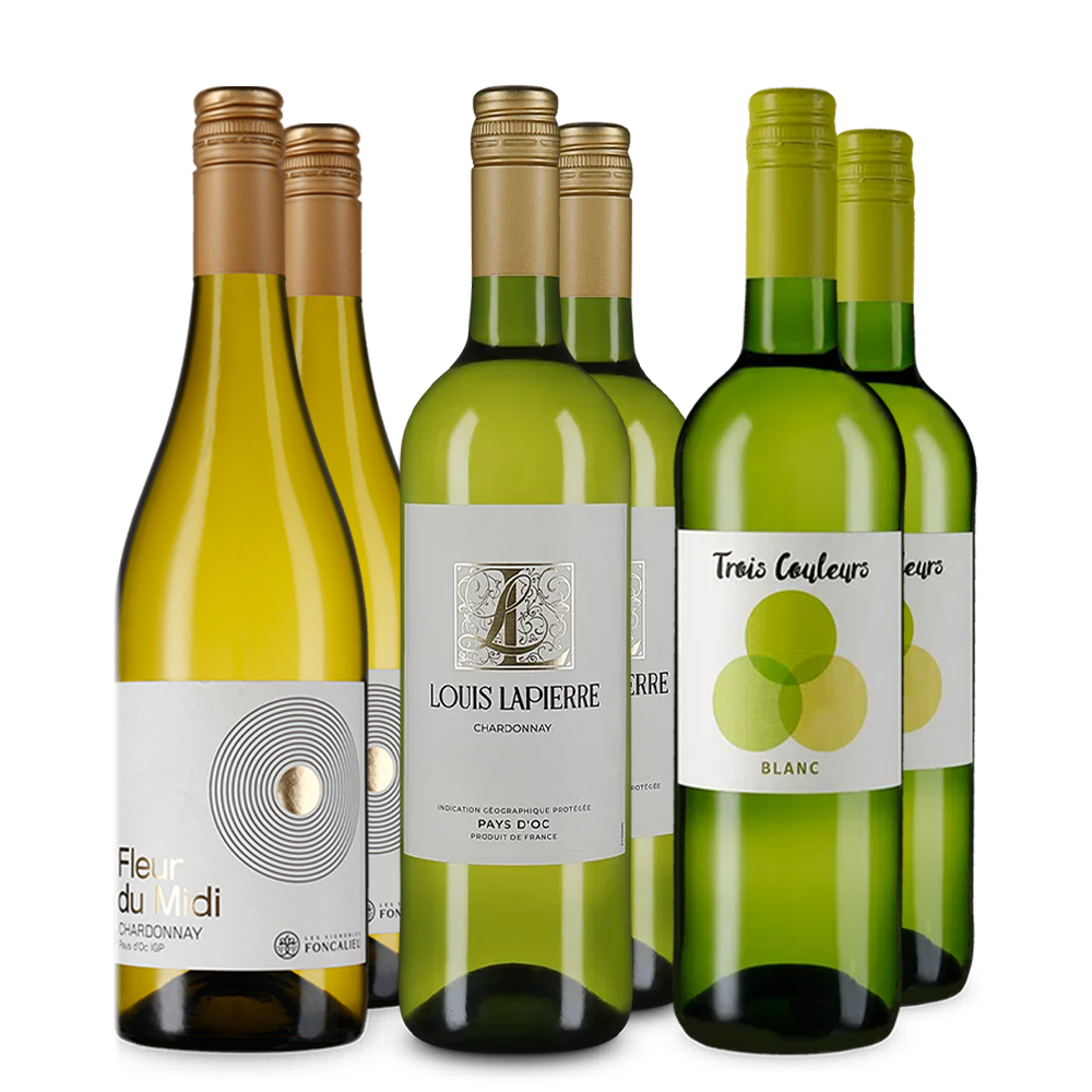 Franța: Vin alb - pachet de descoperire – Gold