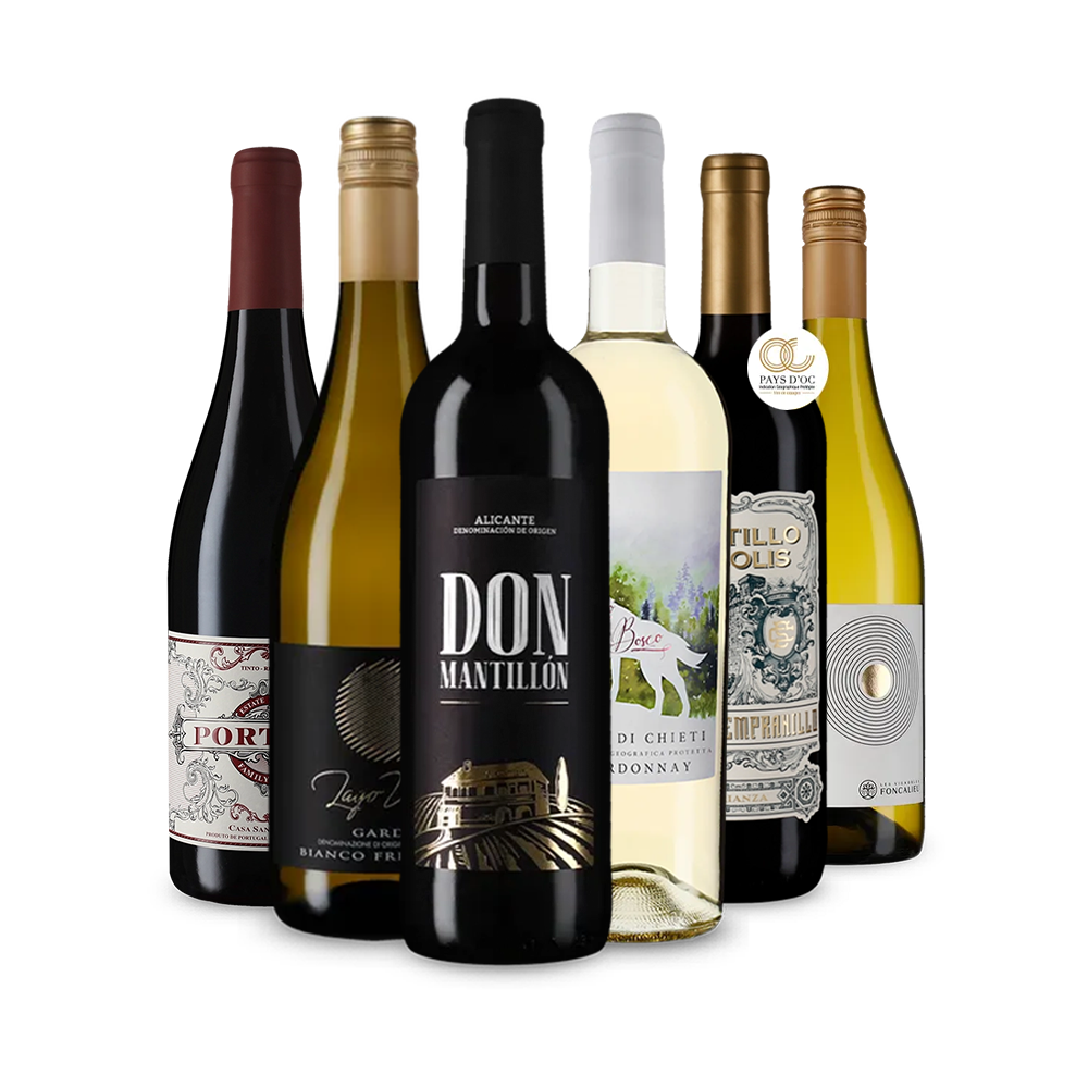 Diversitate premiată: pachetul vinurilor medaliate cu aur – Gold