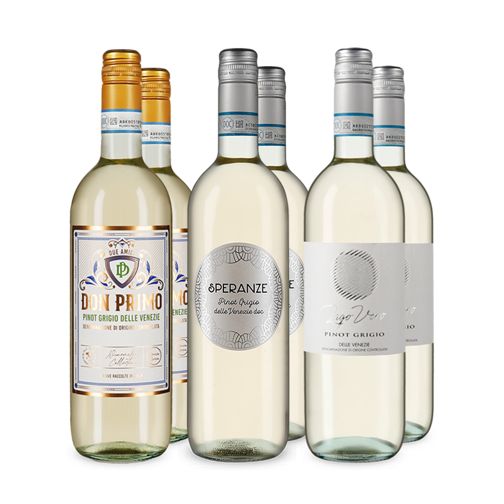 Pinot Gris în pachet de degustare
