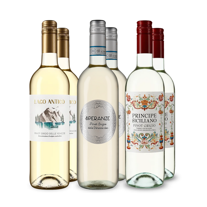 Pinot Gris în pachet de degustare