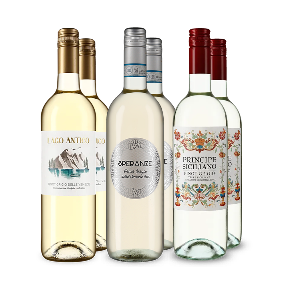 Pinot Gris în pachet de degustare