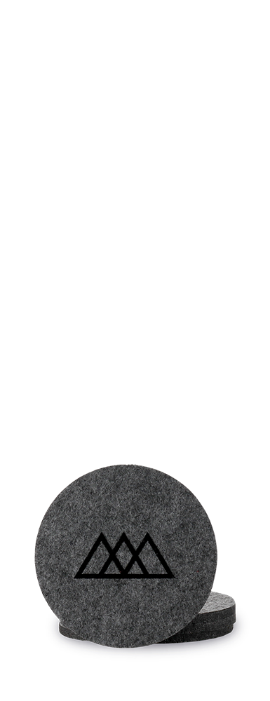 Suport din fetru, set 4, Vinregal