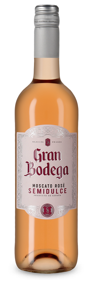 Gran Bodega Moscato Rosé demidulce 2023