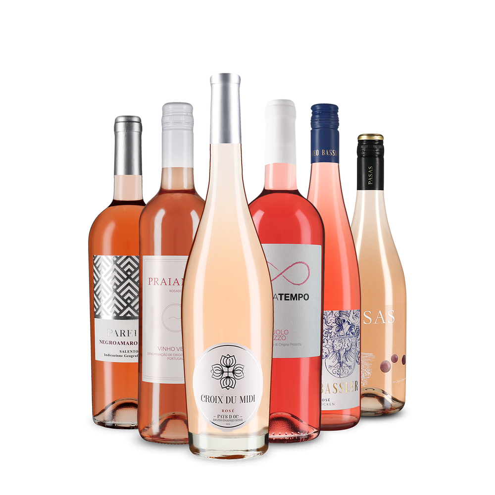 Rosé-urile Europei în pachetul de degustare