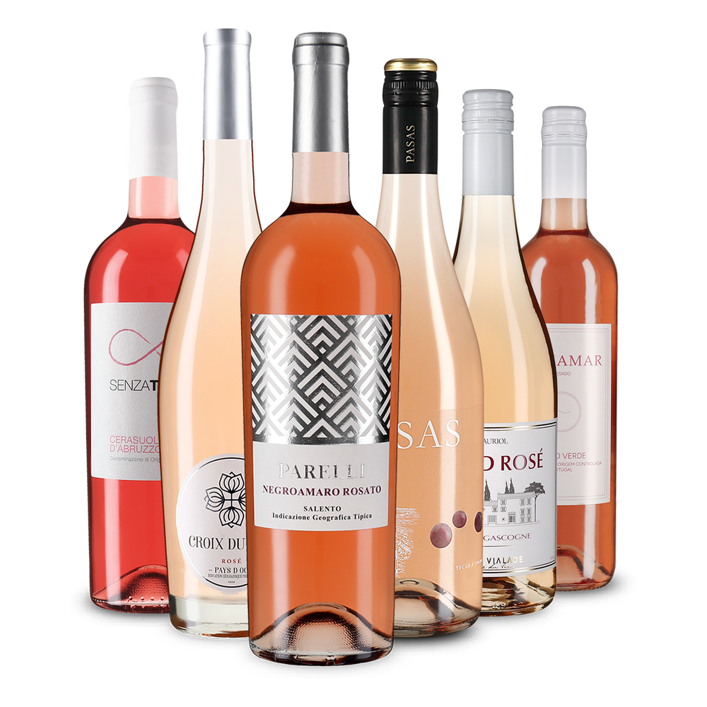 Rosé-urile Europei în pachetul de degustare