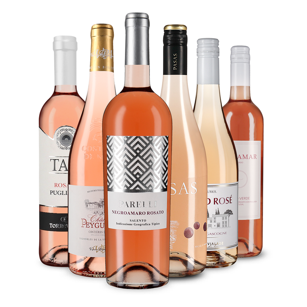 Rosé-urile Europei în pachetul de degustare