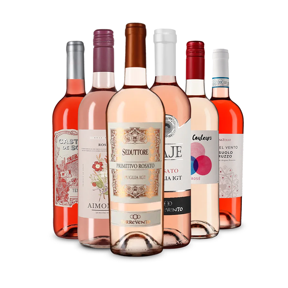 Rosé-urile Europei în pachetul de degustare – Gold